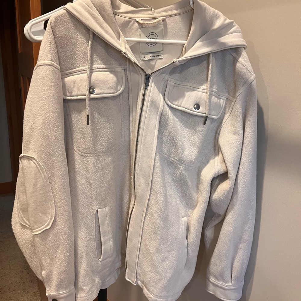 Stoosh Cream Hooded Sweatshirt